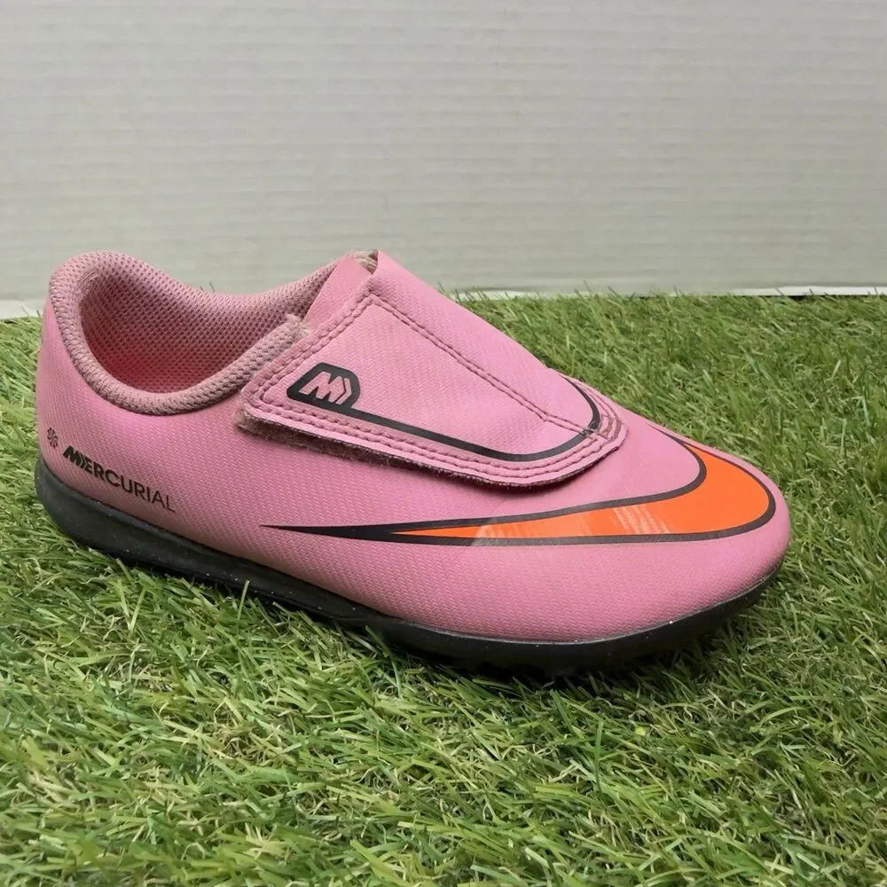 Nike Jr Mercurial Vapor 16 Club TF FQ8291-600 Magic Flamingo Kids Size 12.5C